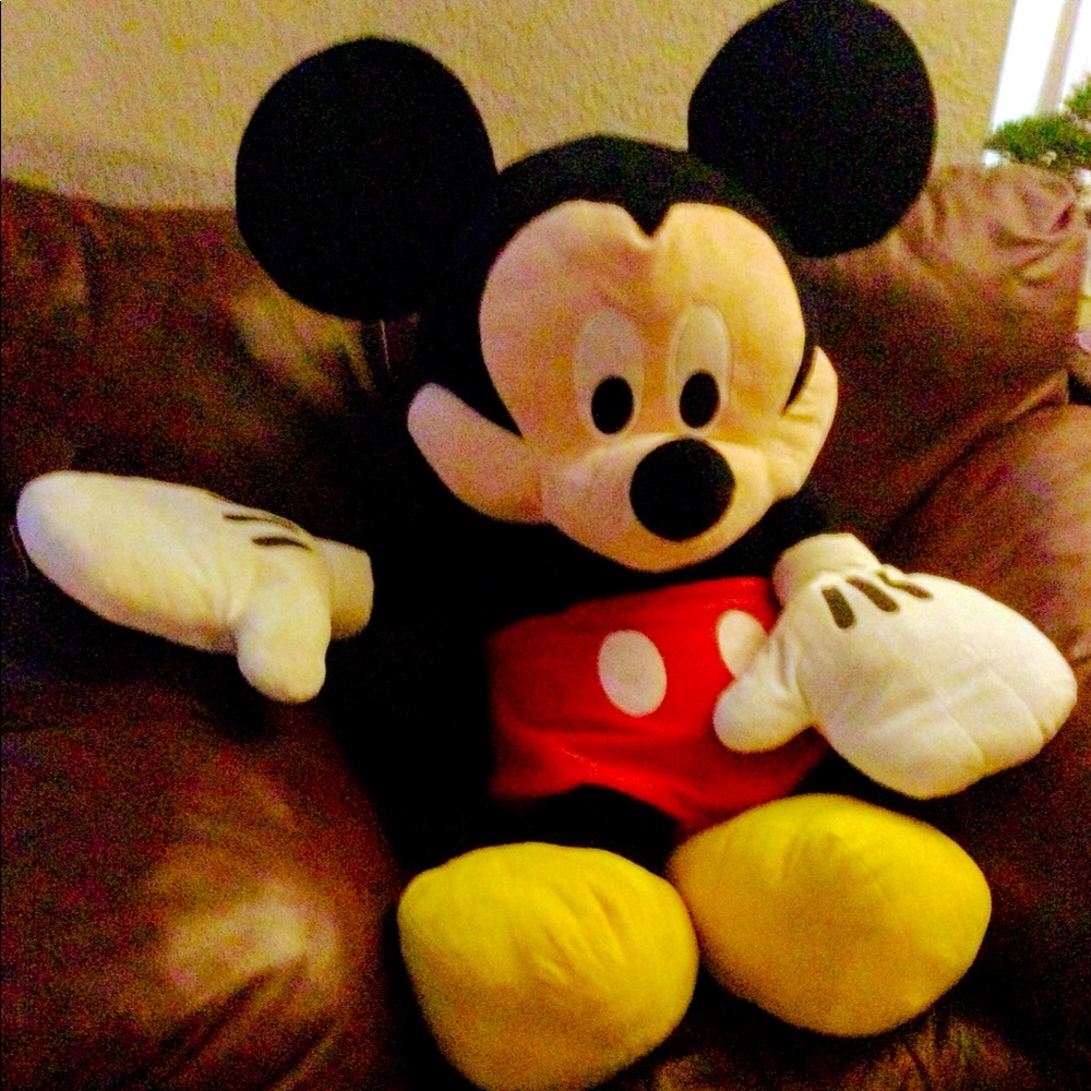 Authentic, 2 1/2 foot tall Disney Mickey Mouse